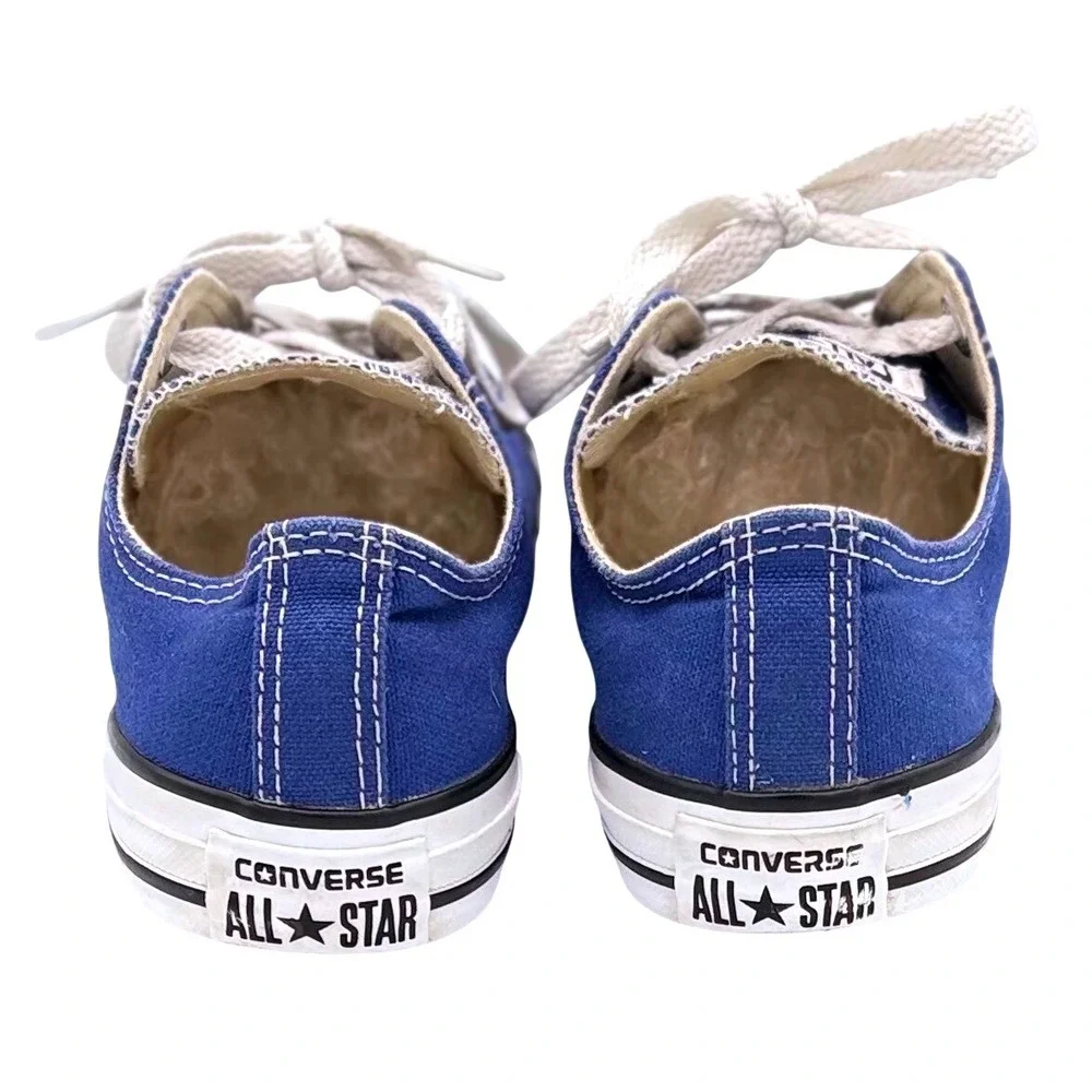Converse Chuck Taylor All Star Low Top Blue Canvas Youth Shoes 351177F Size‎ 3Y